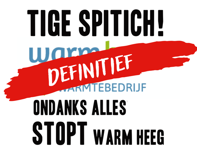 Warm Heeg stopt definitief!